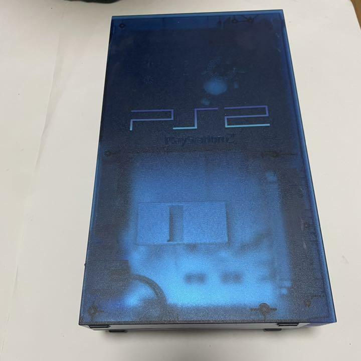 PlayStation2 PS2 Ocean Blue Console Clear Blue SCPH-37000 NTSC-J Japan Import