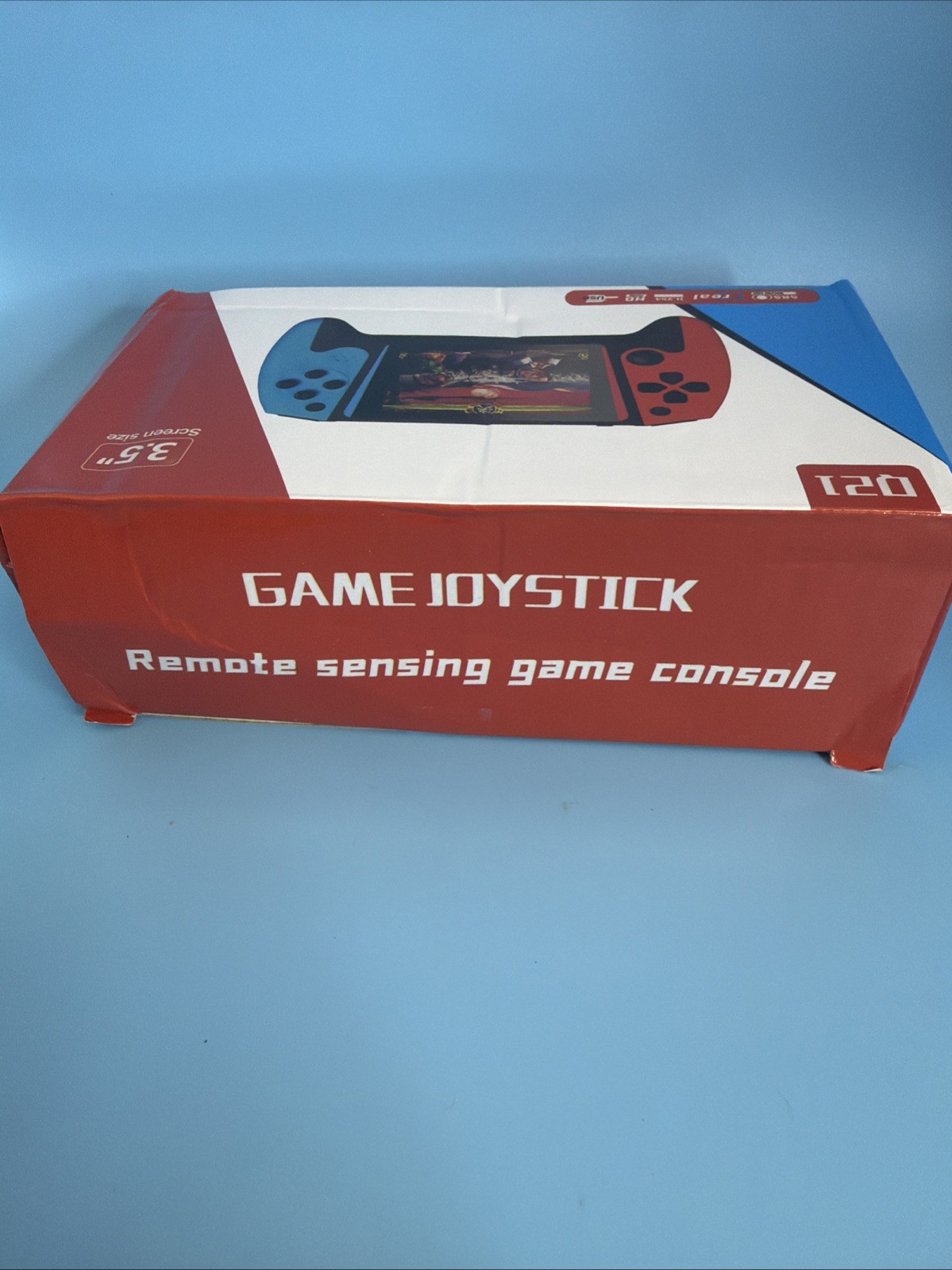 Q21 HD Display Handheld Game Console 3.5″ Large Screen USB Red Blue 500 Games