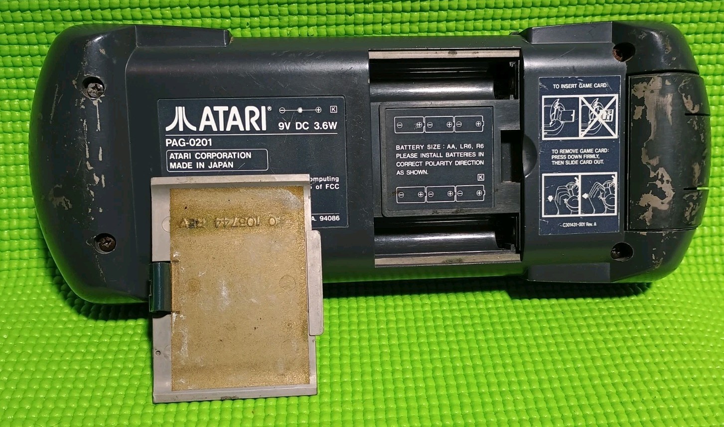 Atari Lynx Handheld Console PAG-0201 – For Parts Or Repair