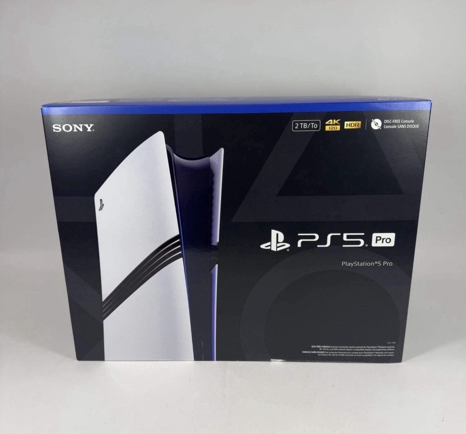 Sony PlayStation 5 Pro Digital/Disc PS5 4TB White Console Open Box