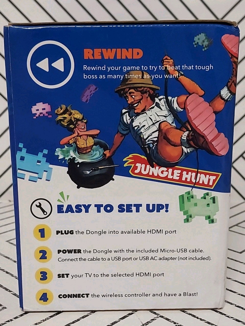 🥥 Legends Flashback Blast!, Space Invaders, Retro Gaming🆕️AS SHOWN👇