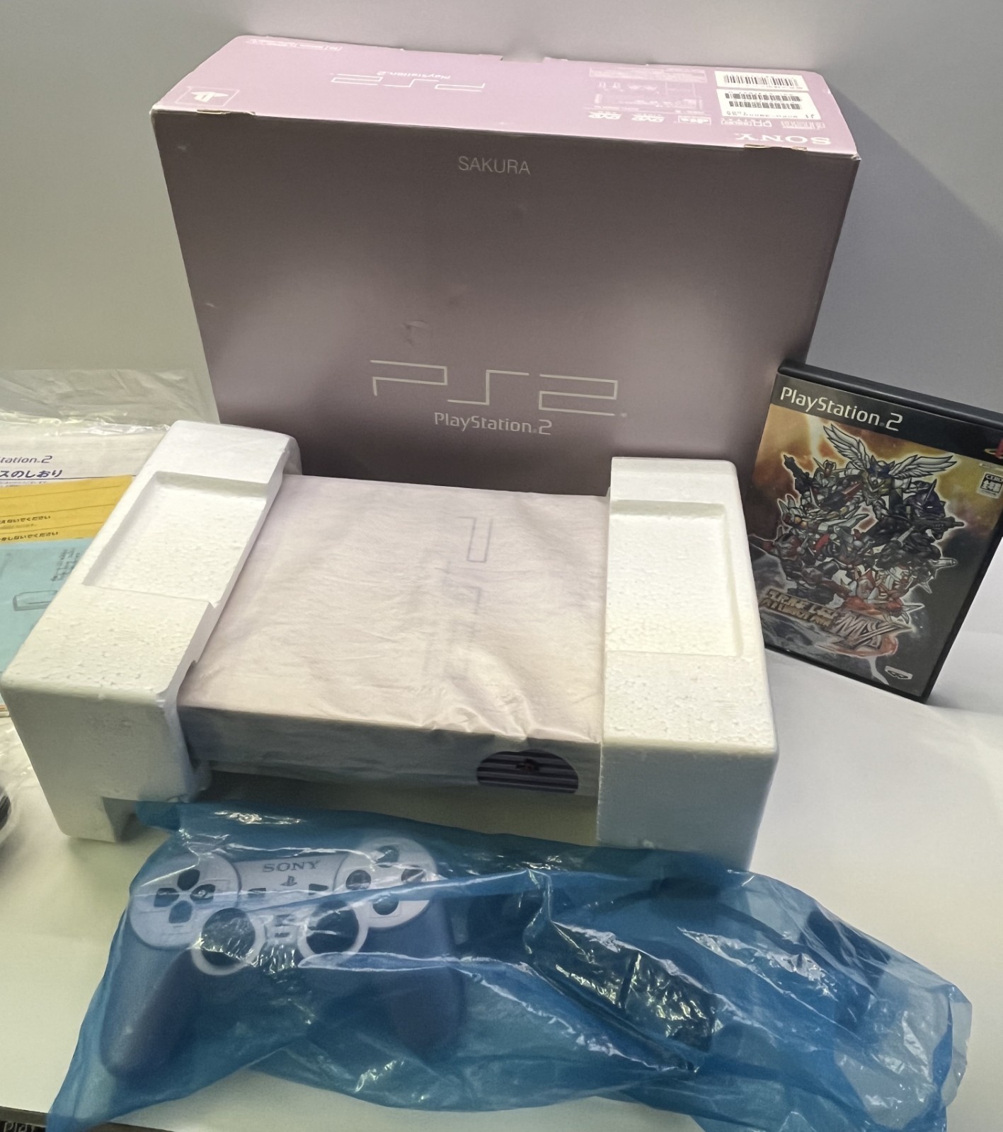 PLAYSTATION 2 CONSOLE SAKURA PINK LIMITED EDITION SCPH 39000 SA JAPAN PS2 2002