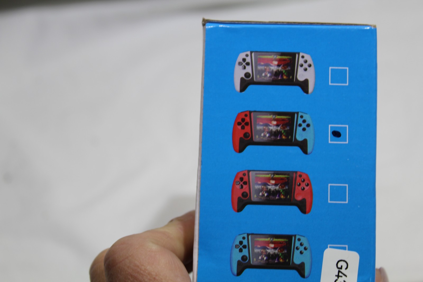 GameJoystick Q21 Remote Sensing Game Console With 500 Classic Built In Games