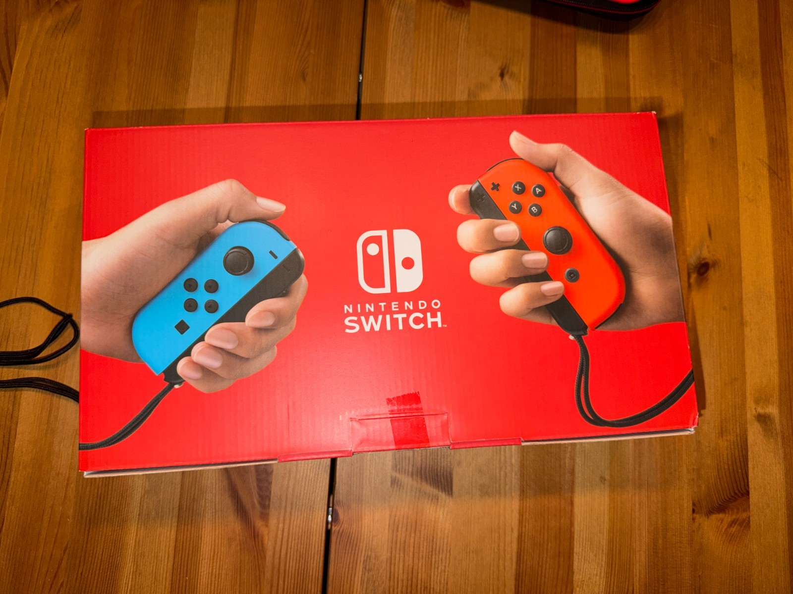 Nintendo Switch V2 Bundle Tested Dock Box 2 Cases Extr Joy Con 64GB microSD Card