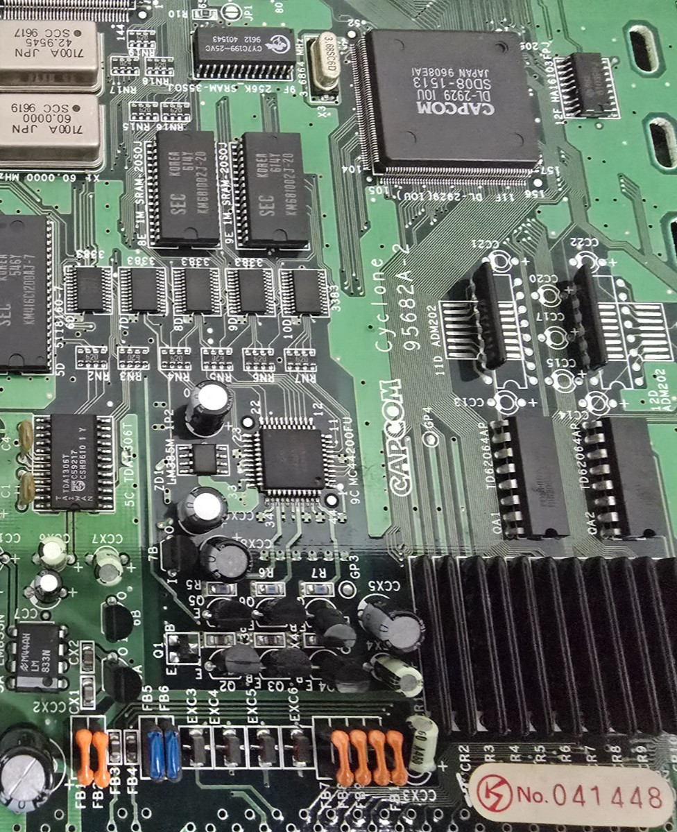CPS3 Darksoft Multi JAMMA Street Fighter III 3 3rd Third Strike Arcade PCB EXC+