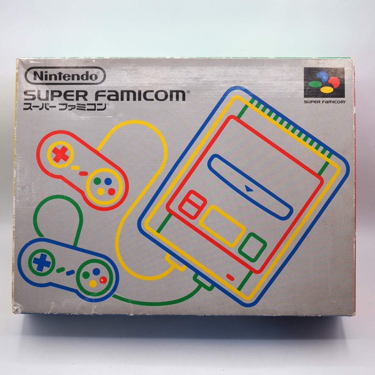 Nintendo Super Famicom Console system Boxed W/ 3 Donkey Kong Games Tested NTSC-J
