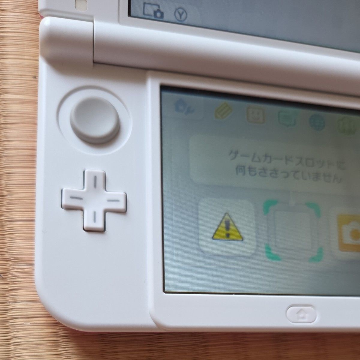 New Nintendo 3DS XL LL Pink White Console Stylus Working Tested Japanese ver