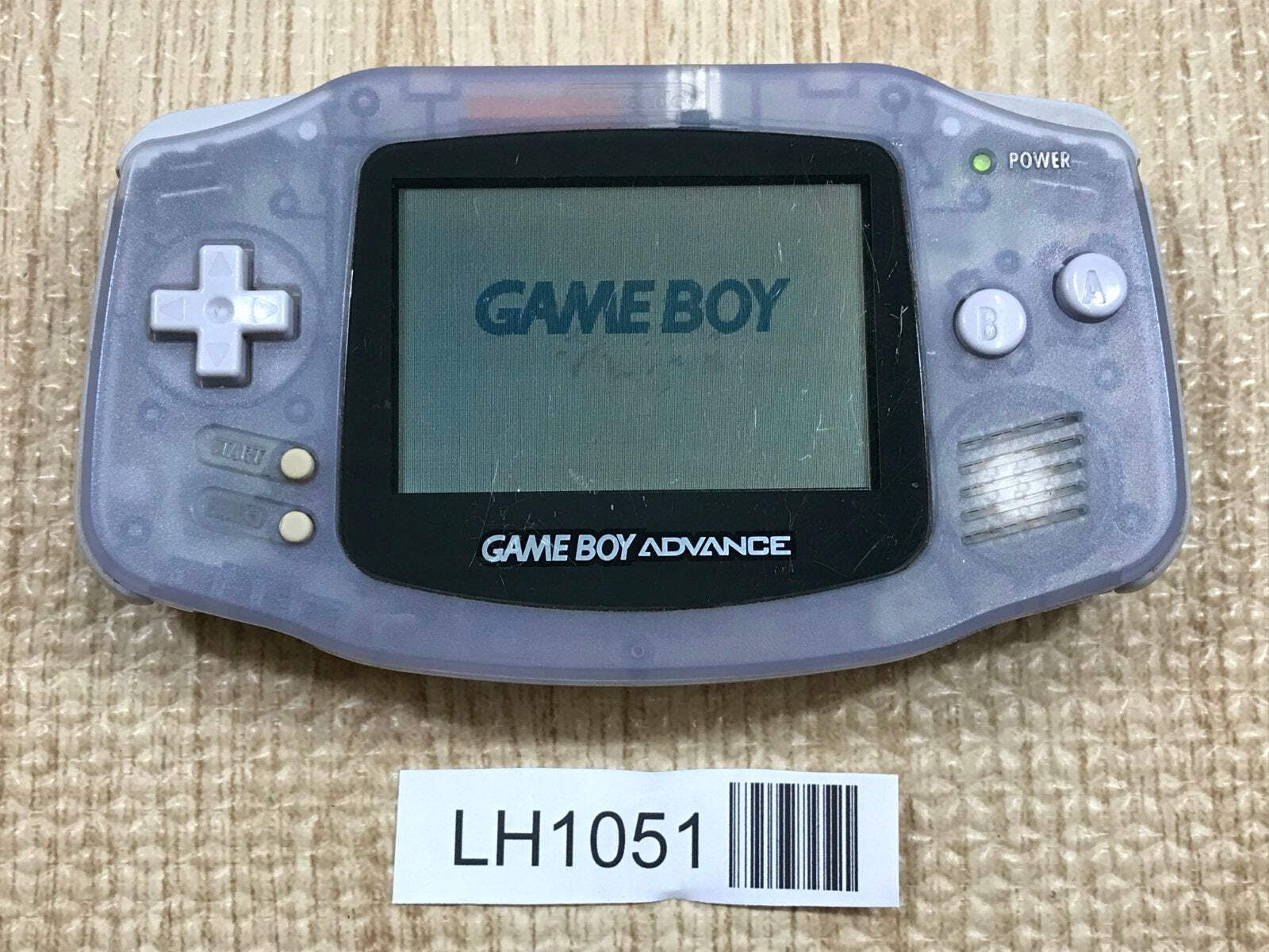 GameBoy Advance Milky Blue Console Nintendo Japan – With Defects LH1051