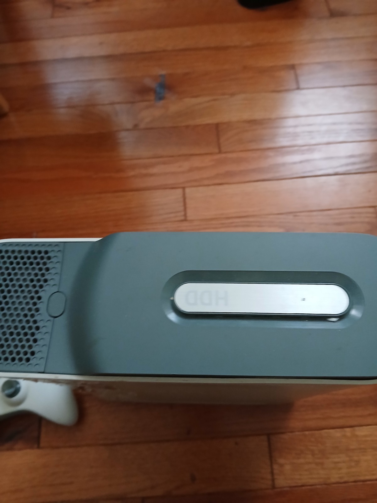 x box 360 with black and white controller