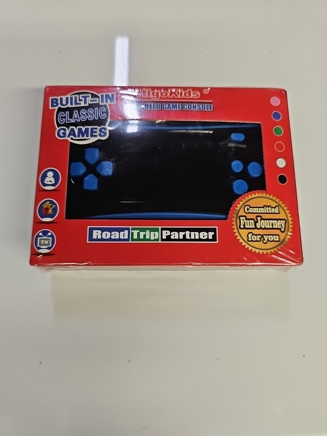 HigoKids Handheld Game Console Built-In Classic Games 2023 New Sealed. A2