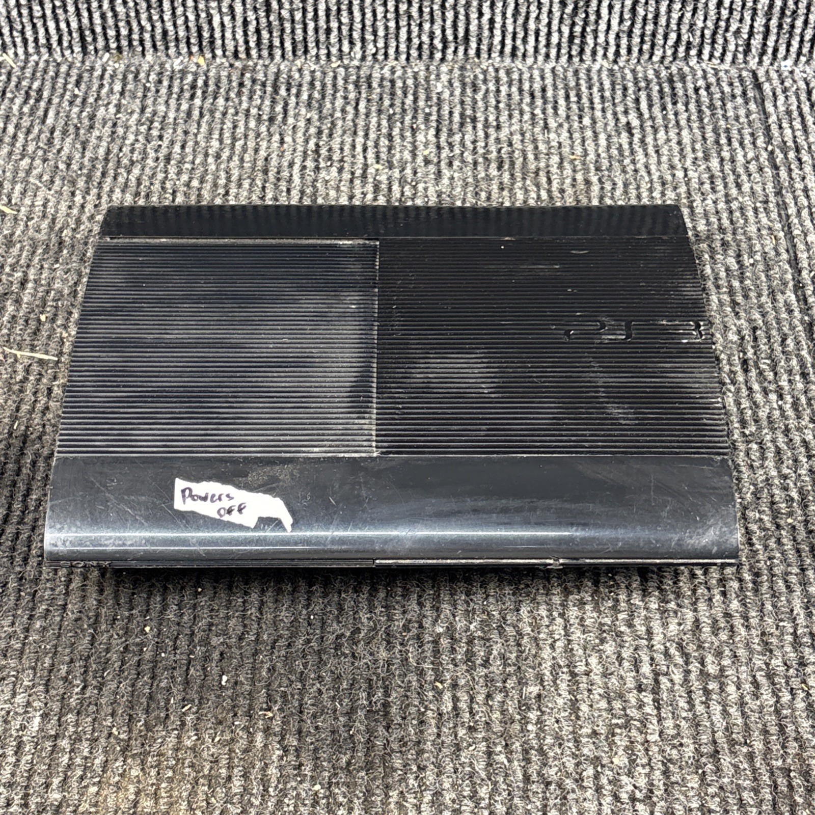 Sony PlayStation 3 Super Slim CECH-4201A NTSC-U/C Black FOR PARTS / NOT WORKING