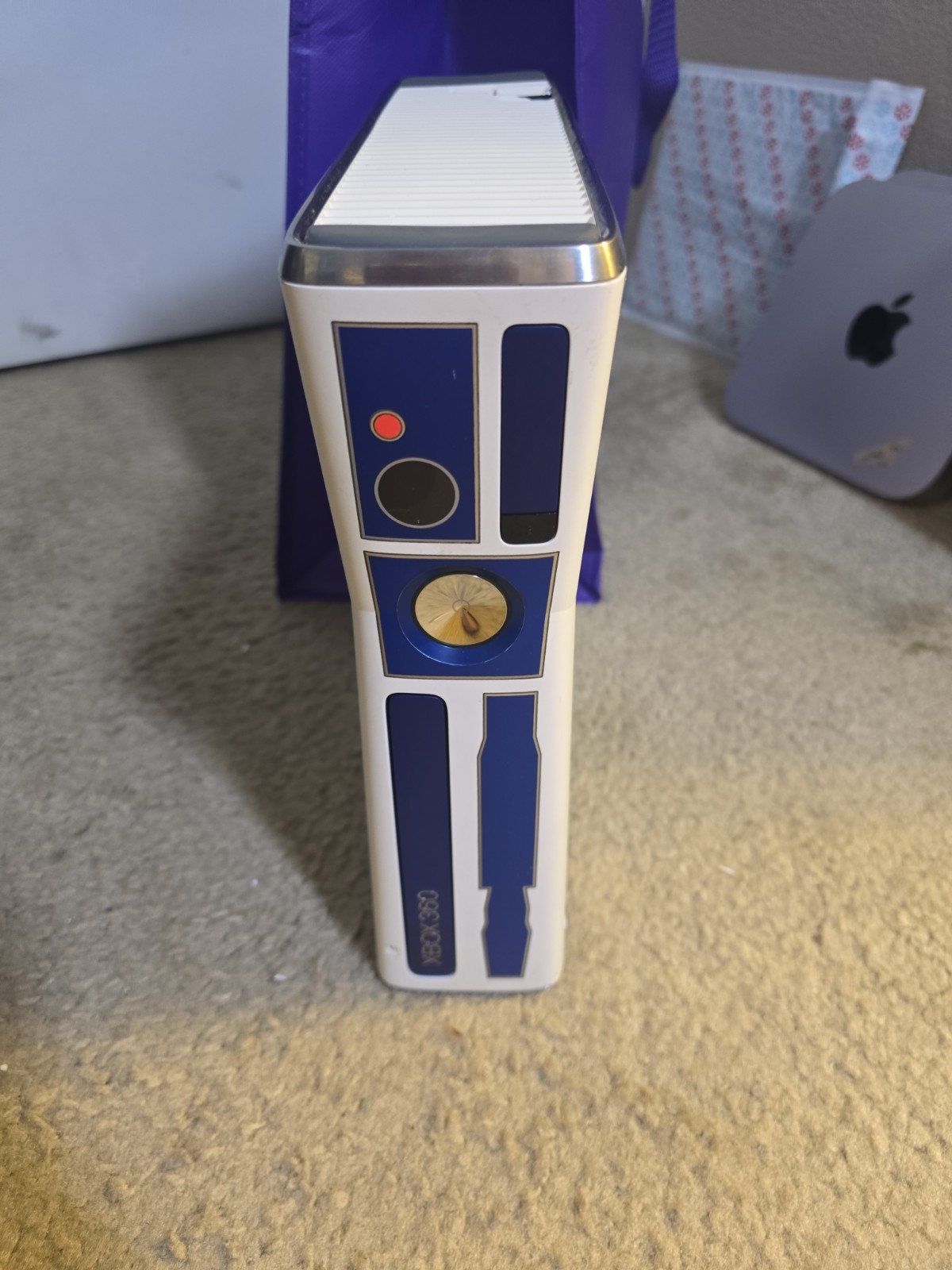 Microsoft Xbox 360 S R2D2 Star Wars Limited Edition As Is Untested