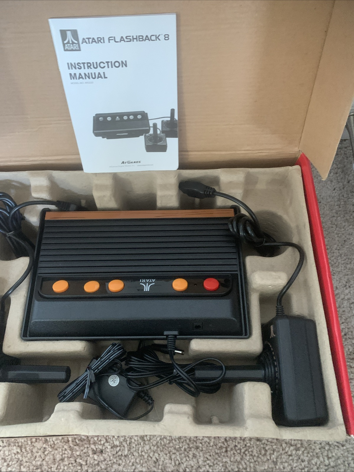 Atari Flashback 8 Deluxe HD Console – 105 Built-in Games w/ Wired Controllers