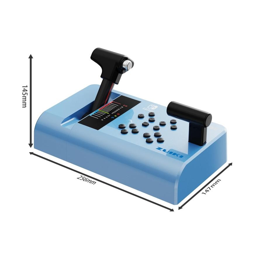 ZUIKI MASCON Controller GO By Train Densha De GO NINTENDO Switch Blue NEW JPN