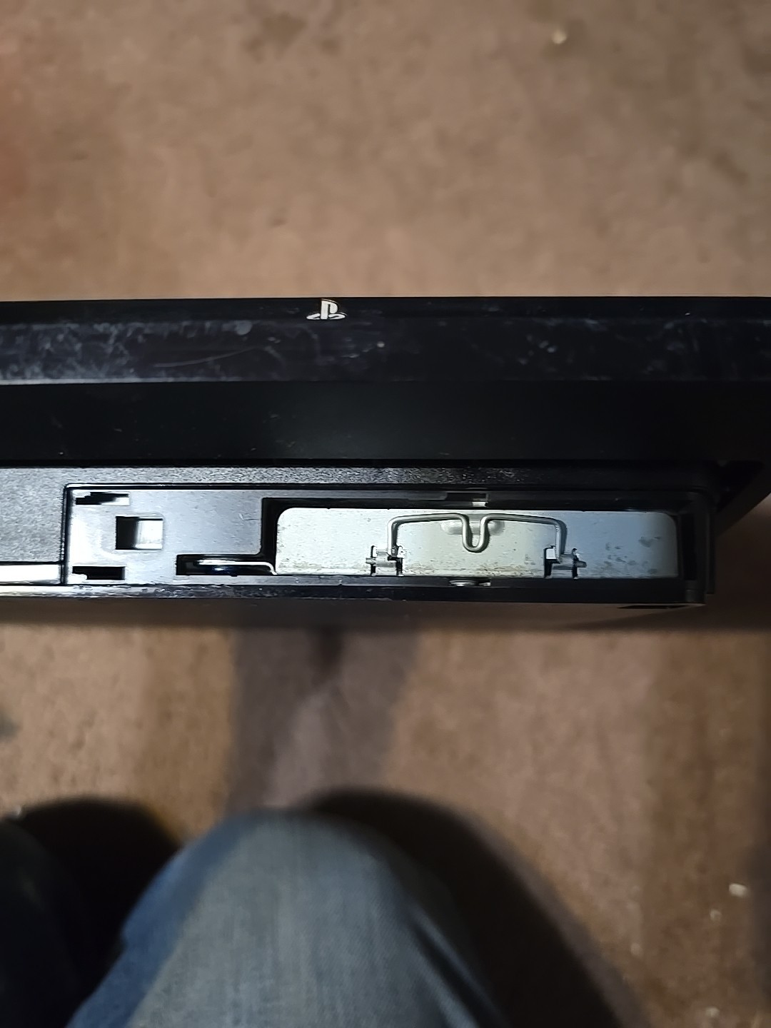 PS3 Slim 160GB Console w/ Box TESTED — No Controller — As Is