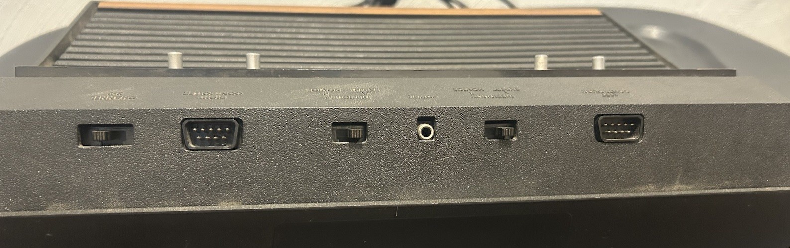Atari CX-2600A 4-Switch Woodgrain Console Bundle – Tested Working( NTSC)