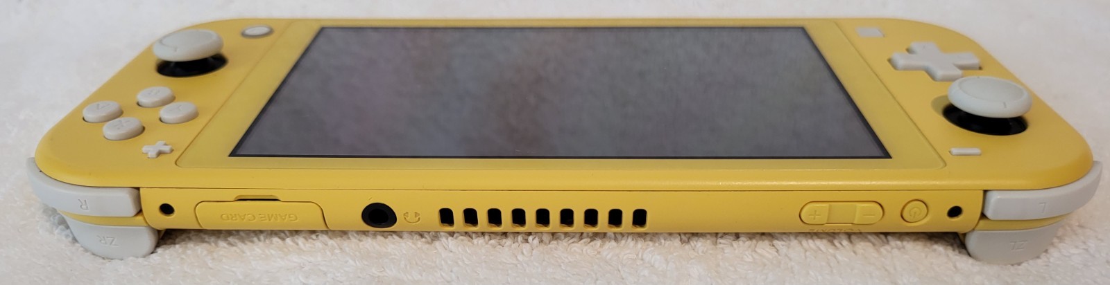 Nintendo Switch Lite Yellow Console System w/ Matching Box, OEM HDMI, & Manual