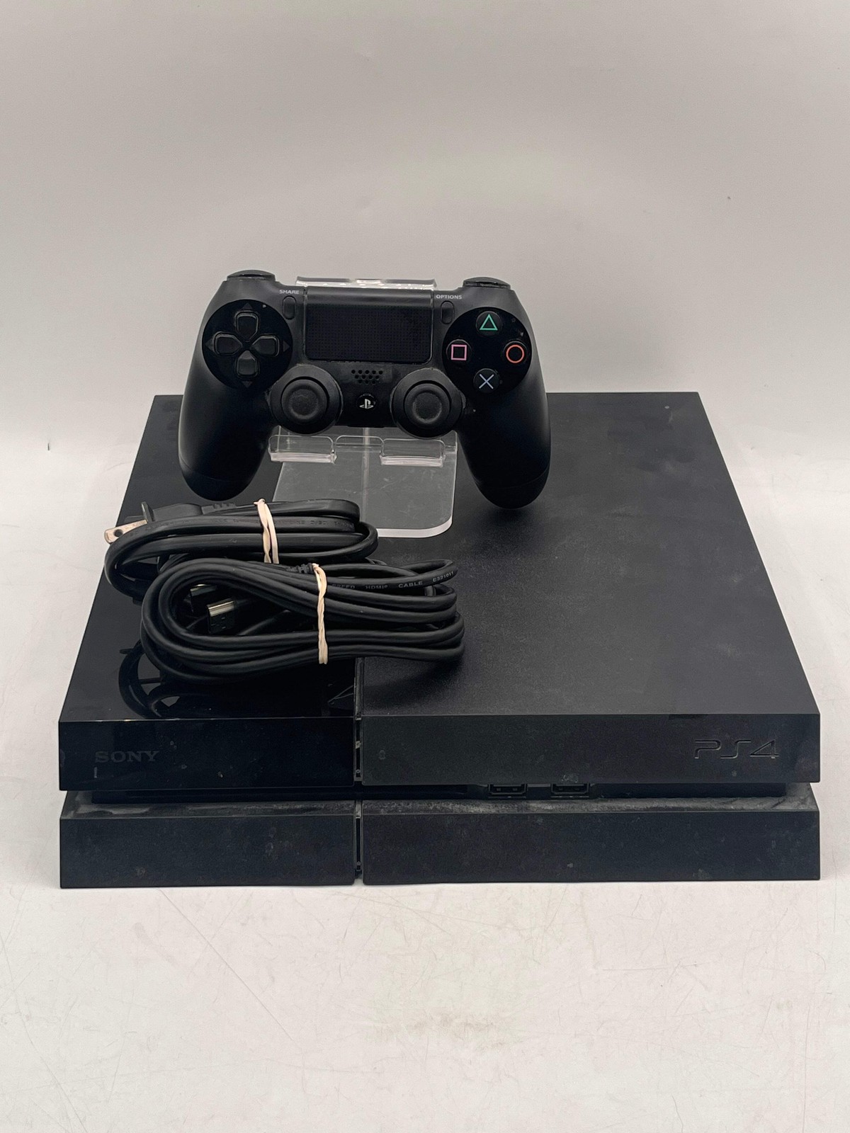 Sony PlayStation 4 CUH-1001A 500GB Black Console with Controller, Cables and a G