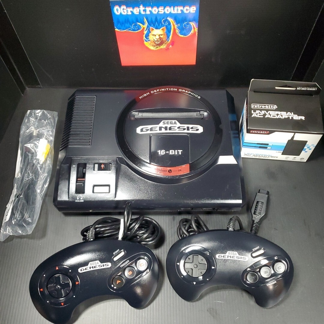 Sega Genesis Model 1 Console System – High Definition & Completely Restored !!