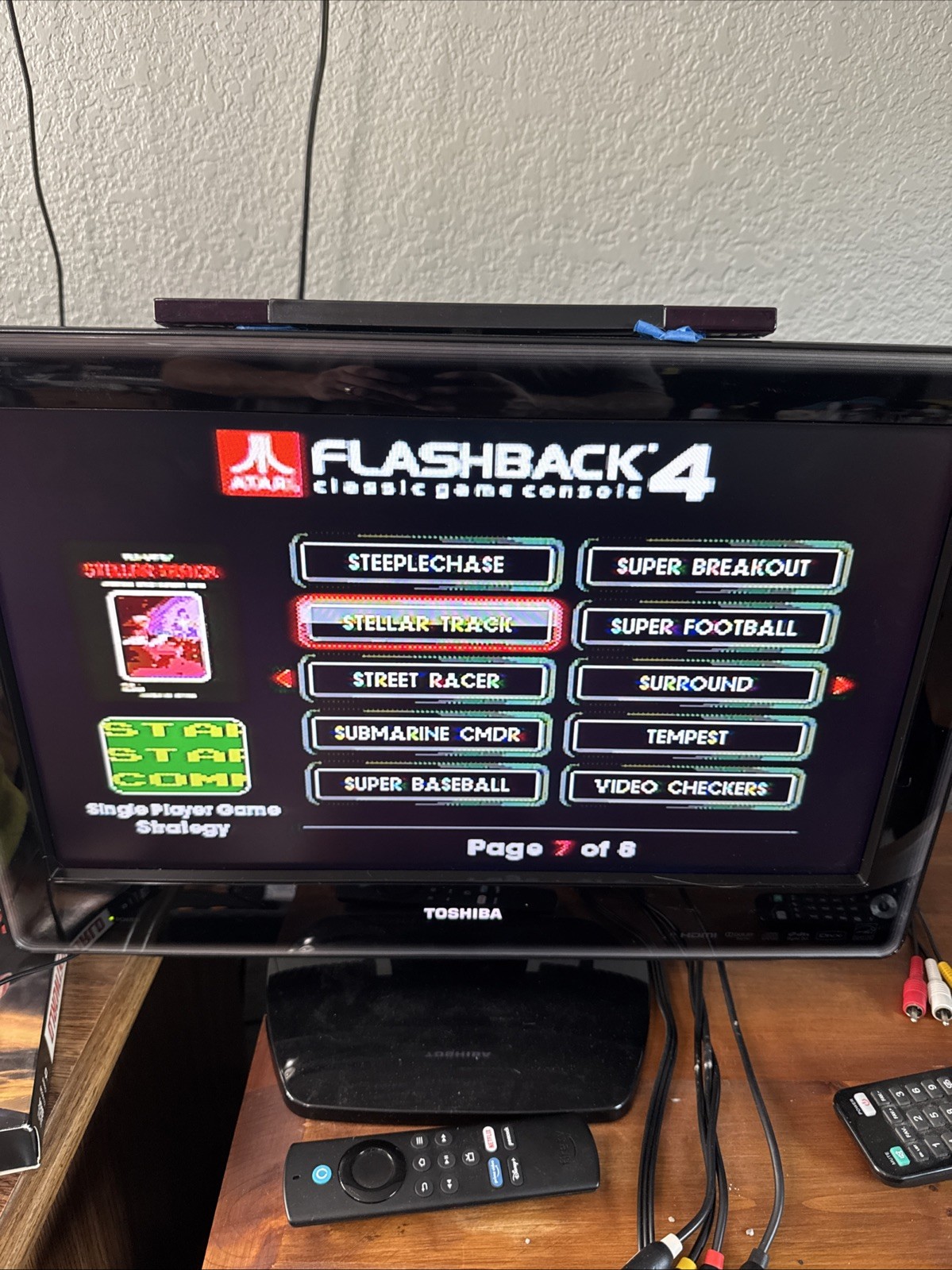 Atari Flashback 4 Game Console 75 games NO Controllers Tested For Parts READ