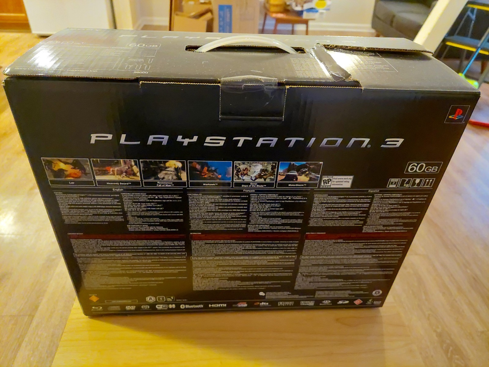 PlayStation 3 PS3 60GB Backwards Compatible Console CECHA01 NTSC NEW