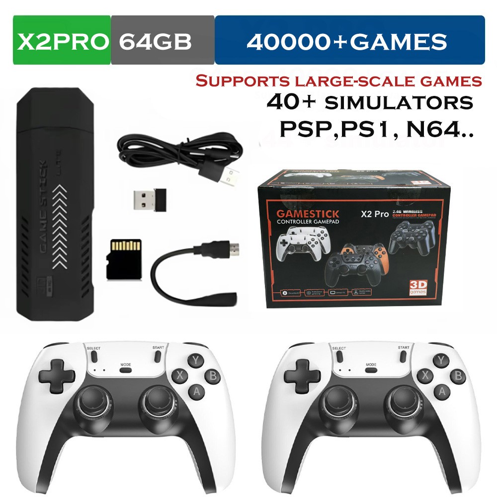 Video Game Console Features Over 50,000 Built-in Retro Video Games