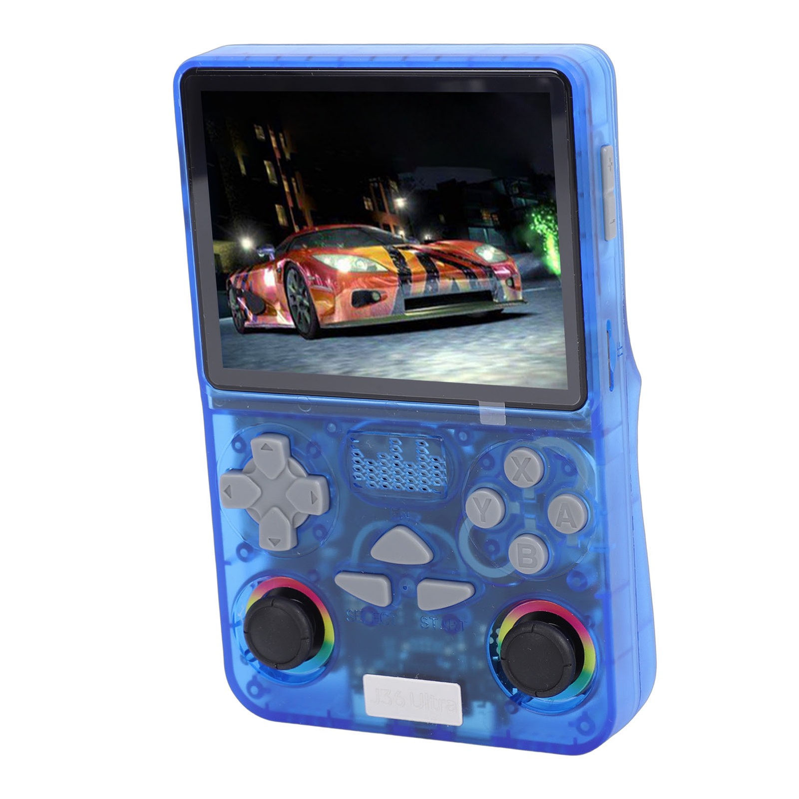 Retro Handheld Game Console 4 Inch Screen Built In 64GB Small Memory Card S FZNA