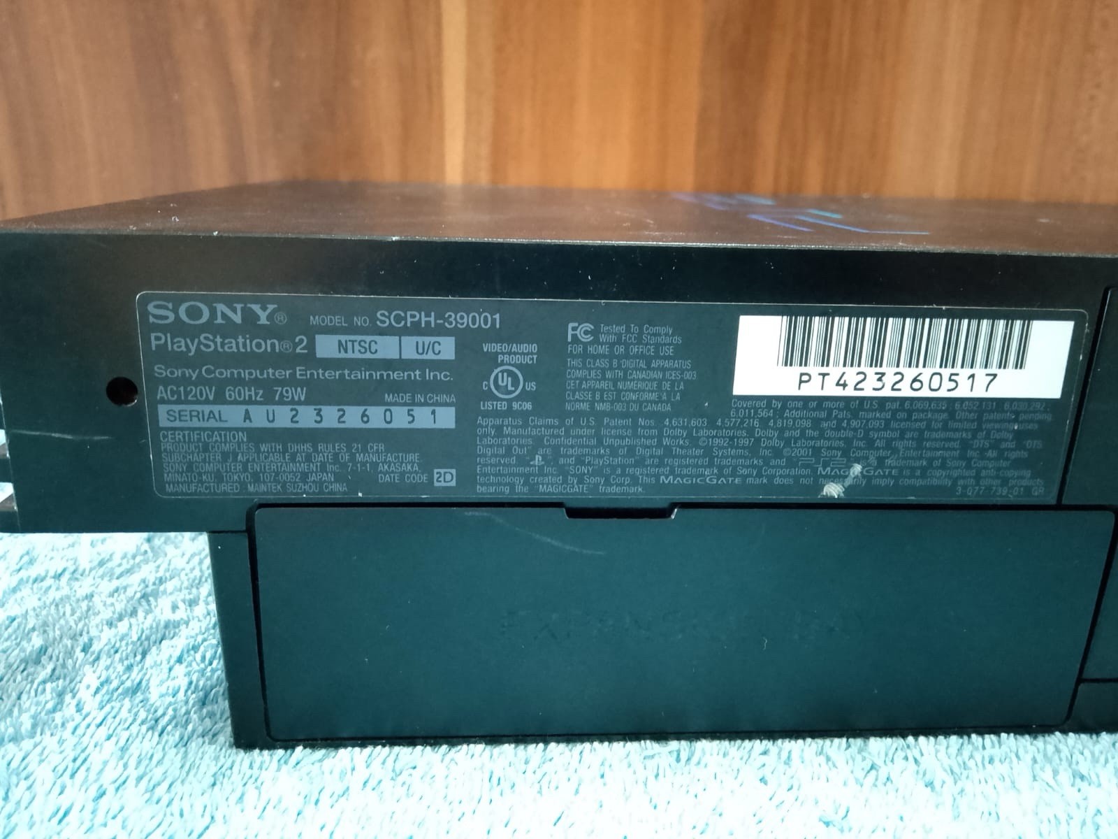 Sony PlayStation 2 PS2 Fat Console Bundle w/ Controller & 8MB Card Tested Works