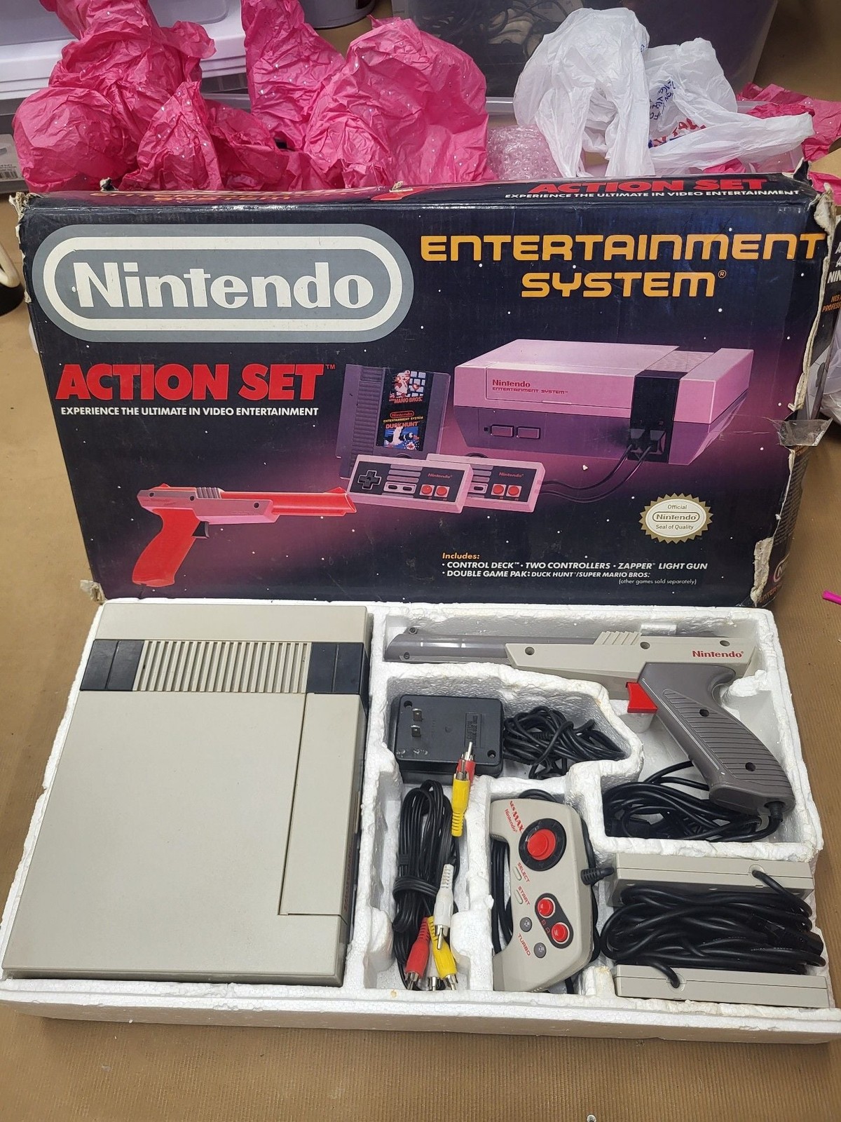 Nintendo Entertainment System (NES) Action Set Console