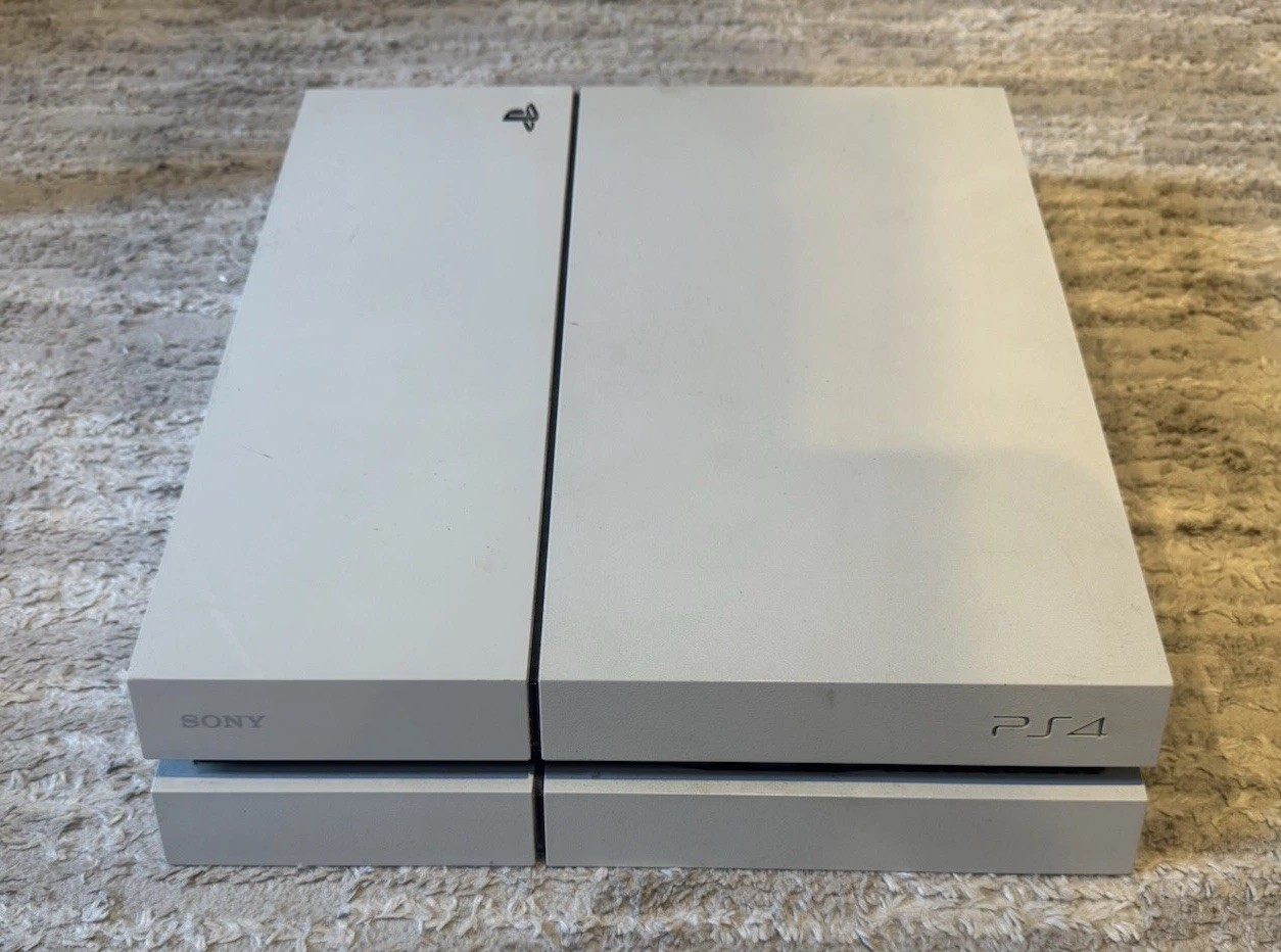 PS4 White Model CUH-1115A Console Only Tested and Working No Power Cord