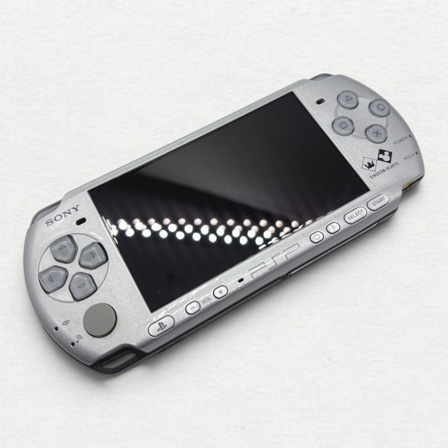 Sony PlayStation PSP-3000 Handheld System Kingdom Hearts Edition Mystic Silver