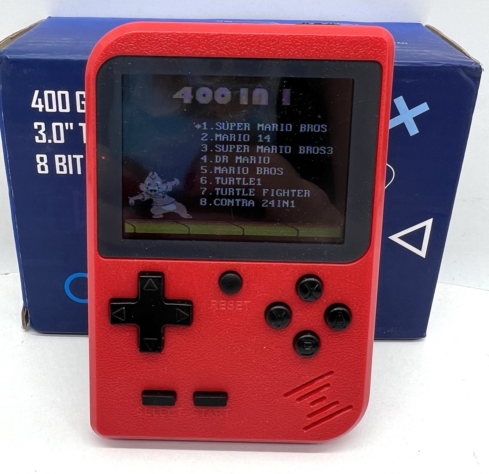 Working Retro Handheld Game Console 400-in-1 with 3″ Color Screen *ShipsFAST