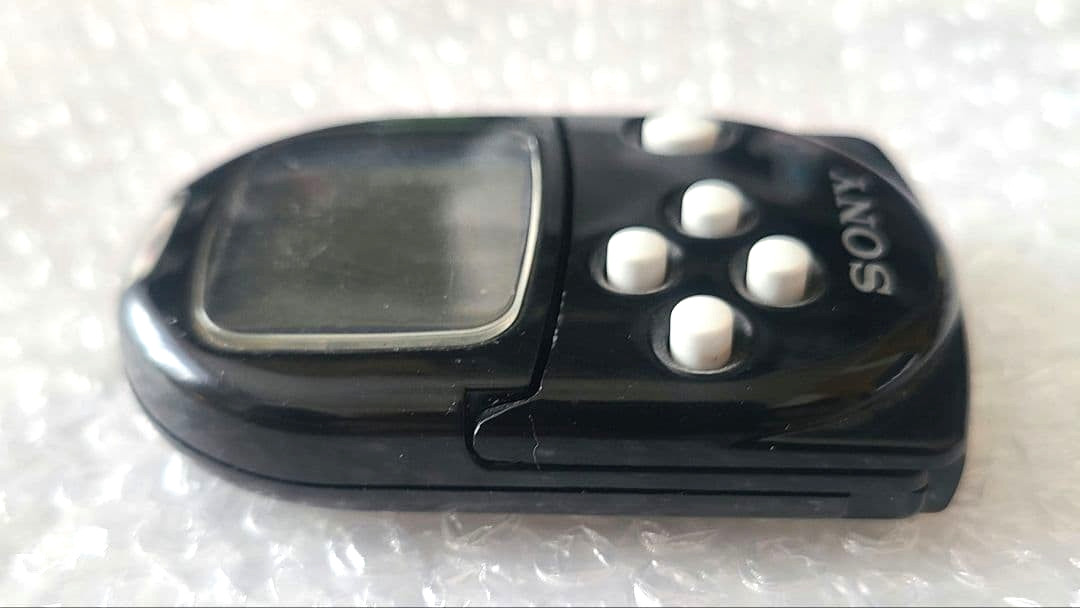 Sony PocketStation SCPH-4000 Black Memory Card LCD Mini Console Tested Japan