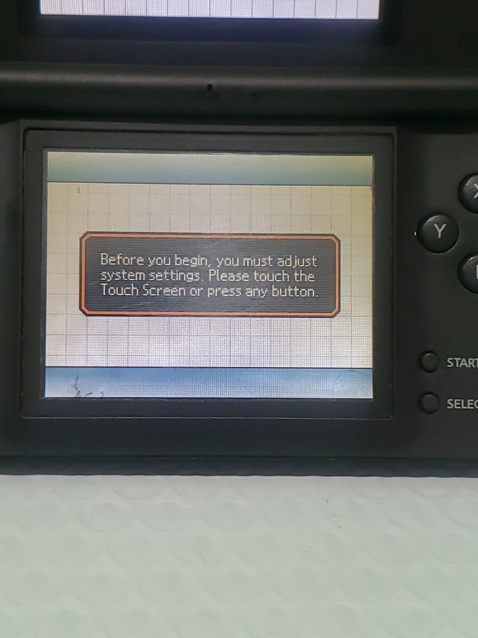 Nintendo DS Lite Handheld System – Red/Black For Part Only As Is