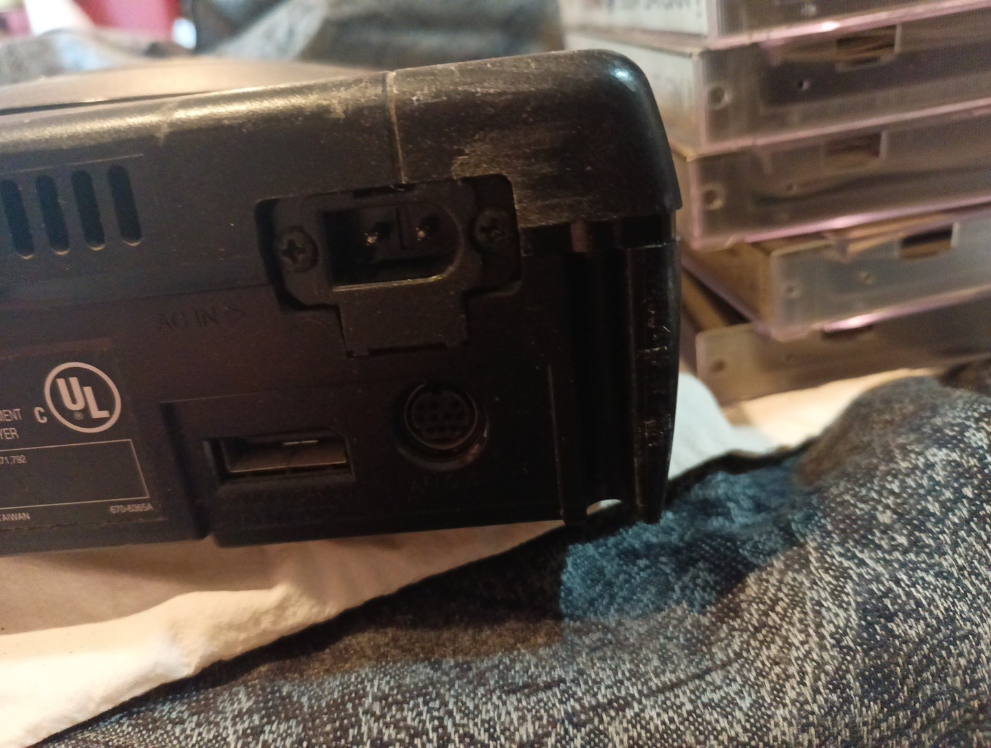 Sega Saturn Black Console and Controller Untested PLEASE READ DESCRIPTION**