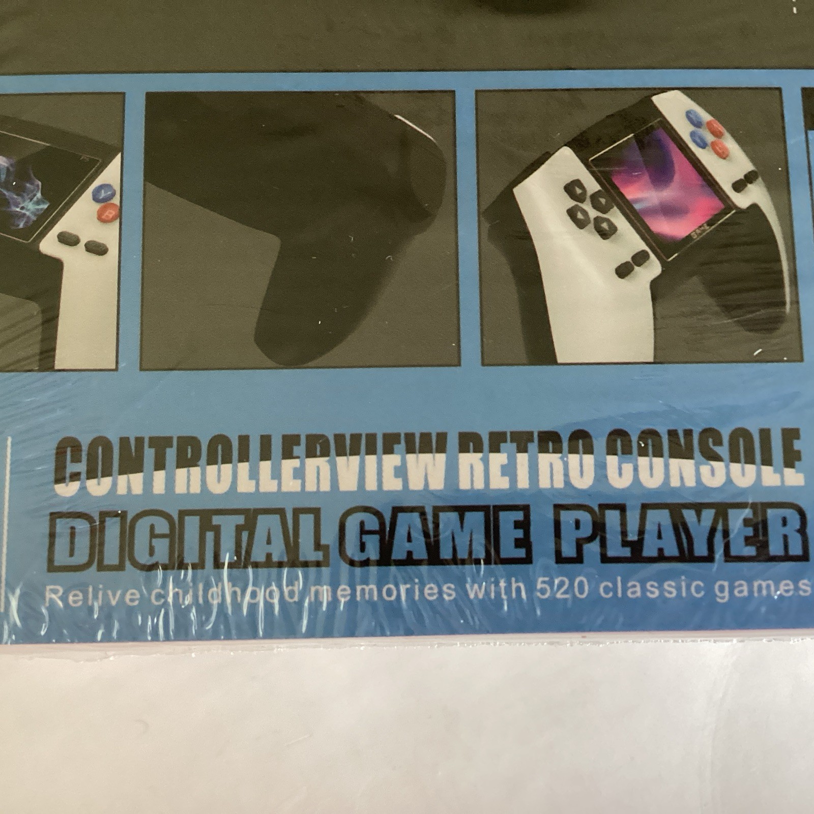 Retro Digital Game Player Console 520 Classic Games Handheld Or Play On TV NEW