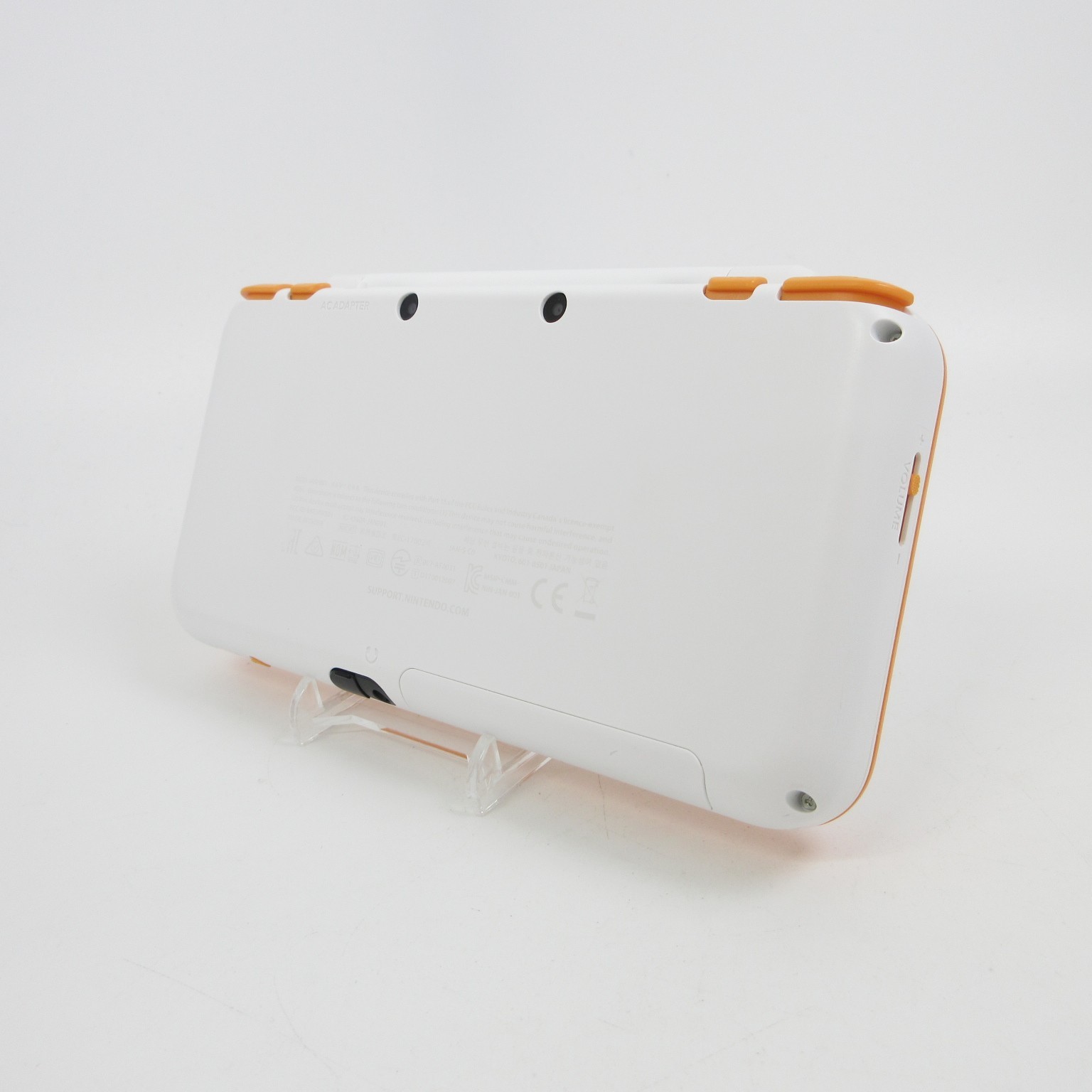 【Near Mint】Nintendo New 2DS LL XL White x Orange Console ONLY Japan Ver. #TOY052