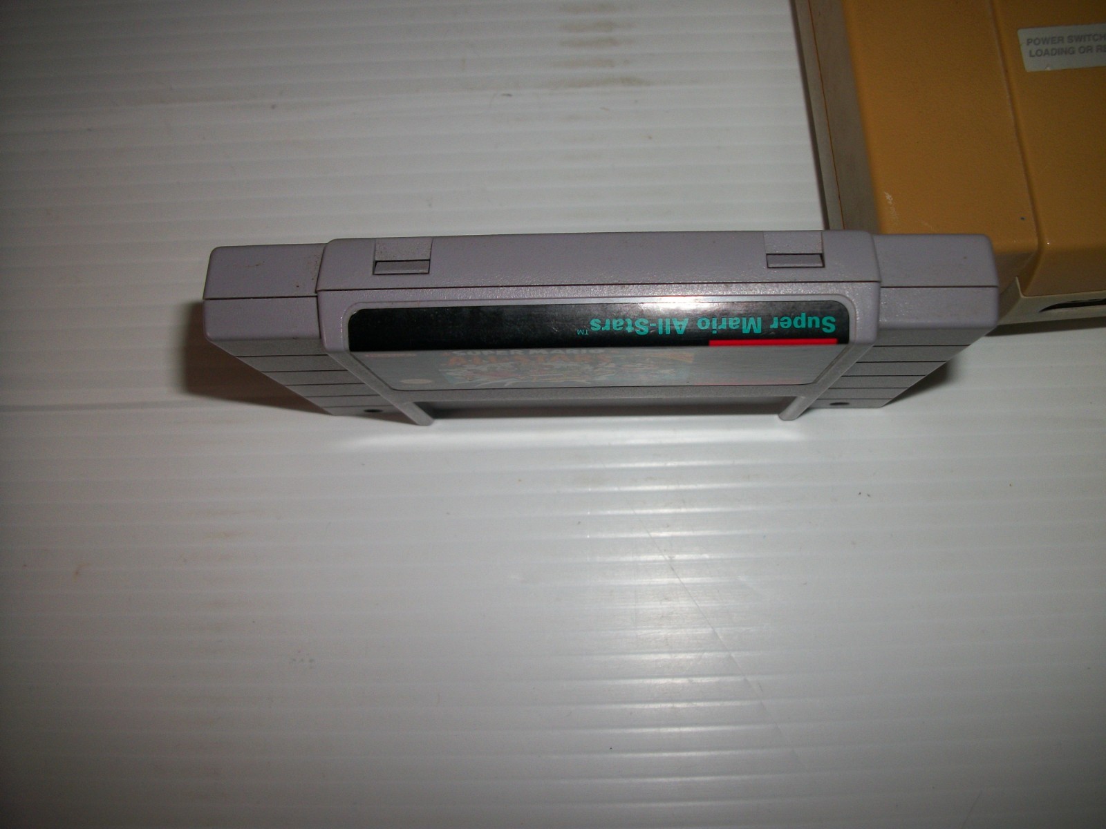 Super Nintendo SNES Console – Bundle 2 Controllers, Cables, Mario All Stars Game