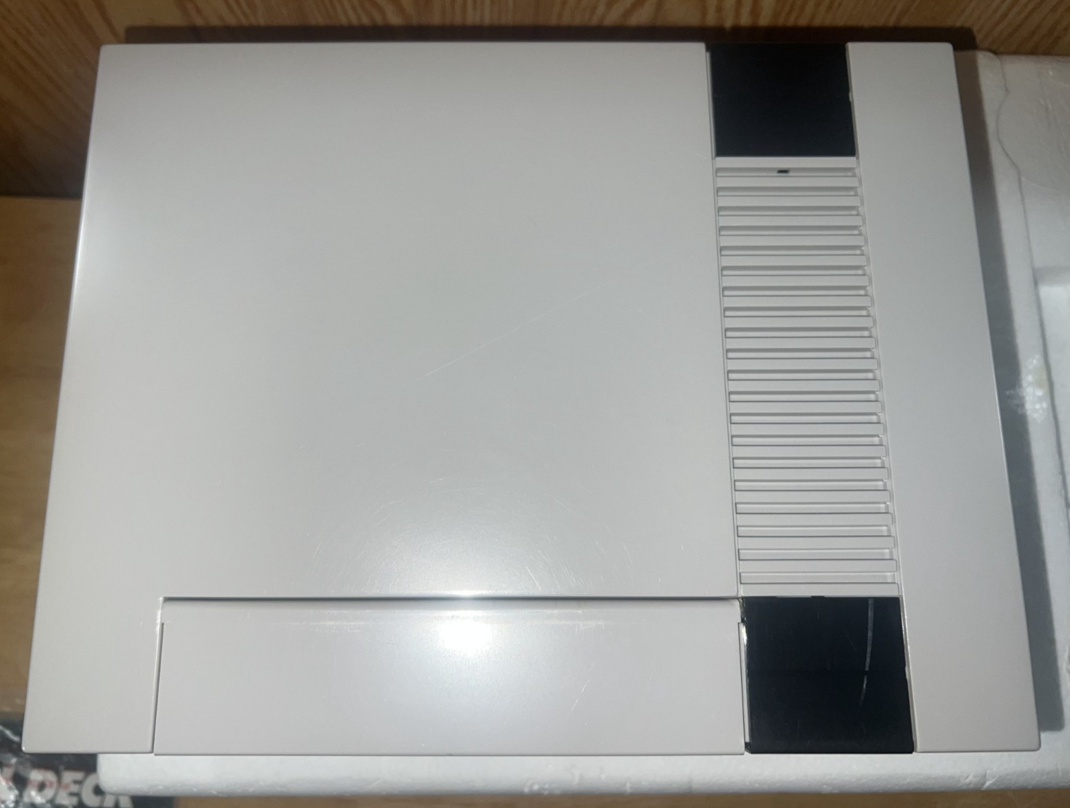 1986 Nintendo NES CONTROL DECK Super MARIO Bros. BOX Set SERVICED +TESTED! NICE!