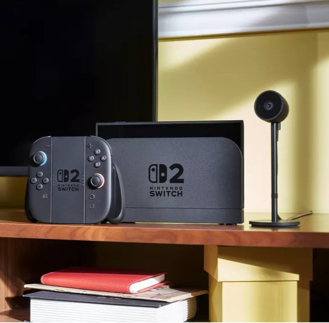 Nintendo Switch 2 System Bundle NEW w/ Mario Kart World, Pro Controller & Camera