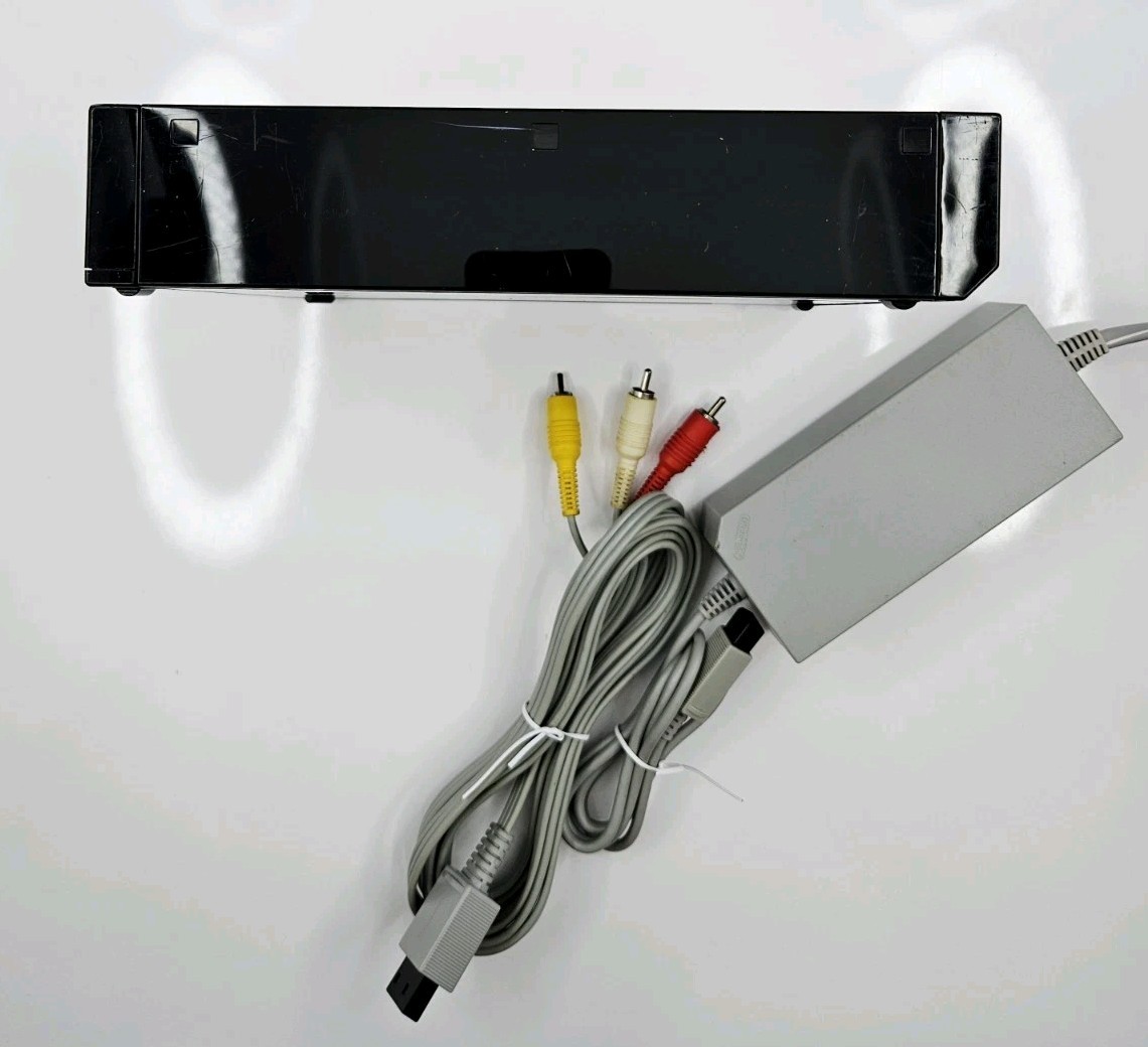 Nintendo Wii Console Only Black RVL-101 (USA) Working