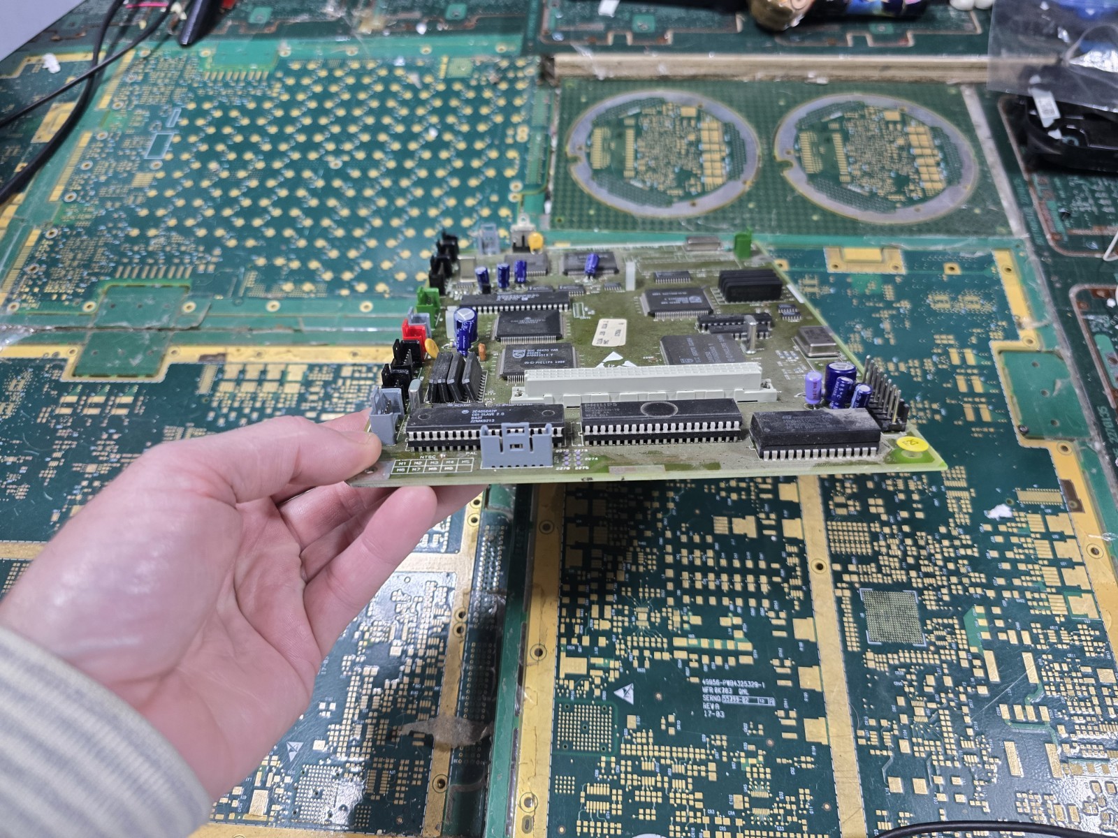 Philips CDI 910 EXACT 3104 128 0114.1 Board-Not Tested-Intact-PARTS-READ ALL