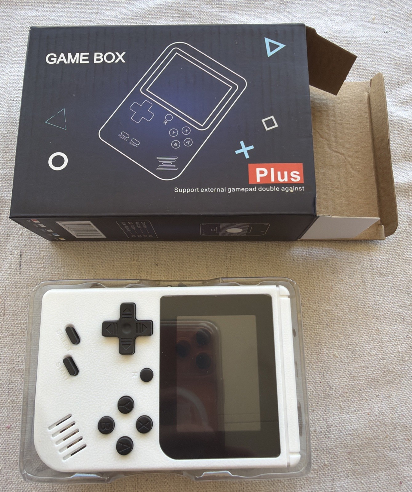 Game Box Plus Retro Handheld Console Retro Gaming System with Preloaded Games
