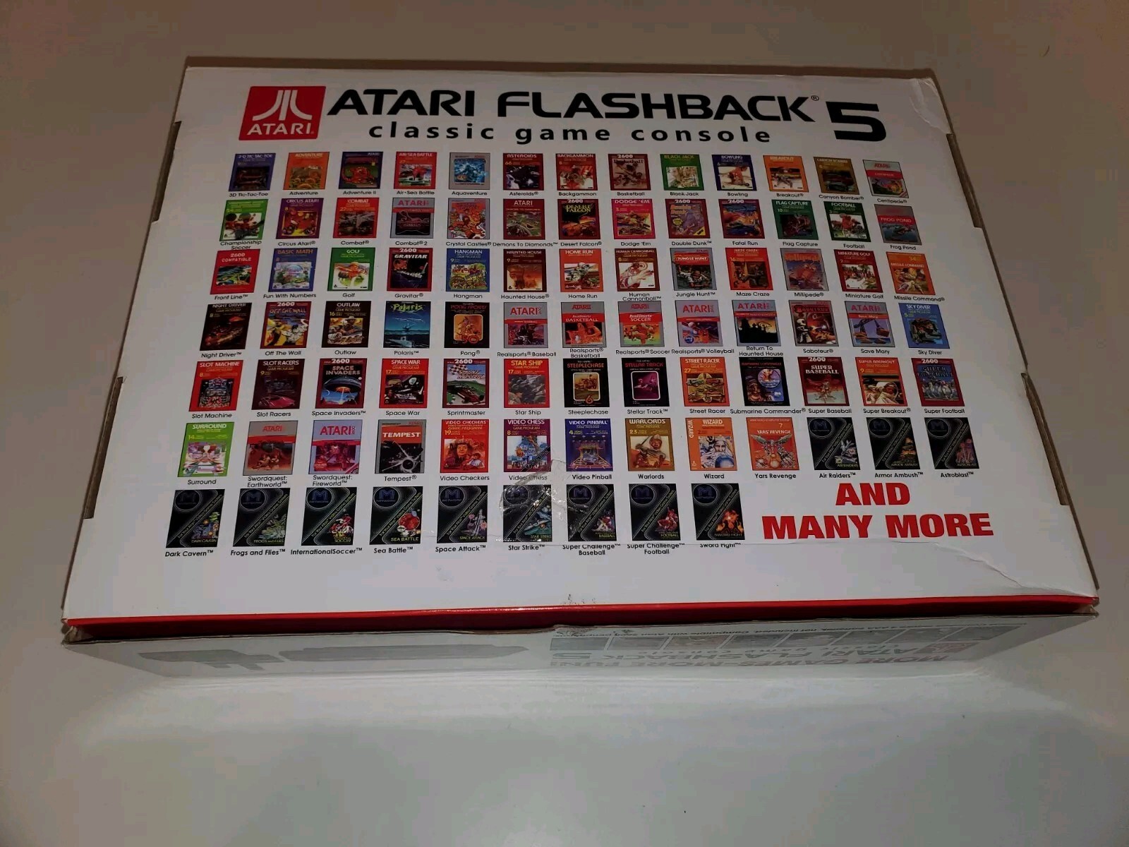 Vintage ATARI 2600 Flashback 5 Mini Classic Video Game System 92 Games Centipede