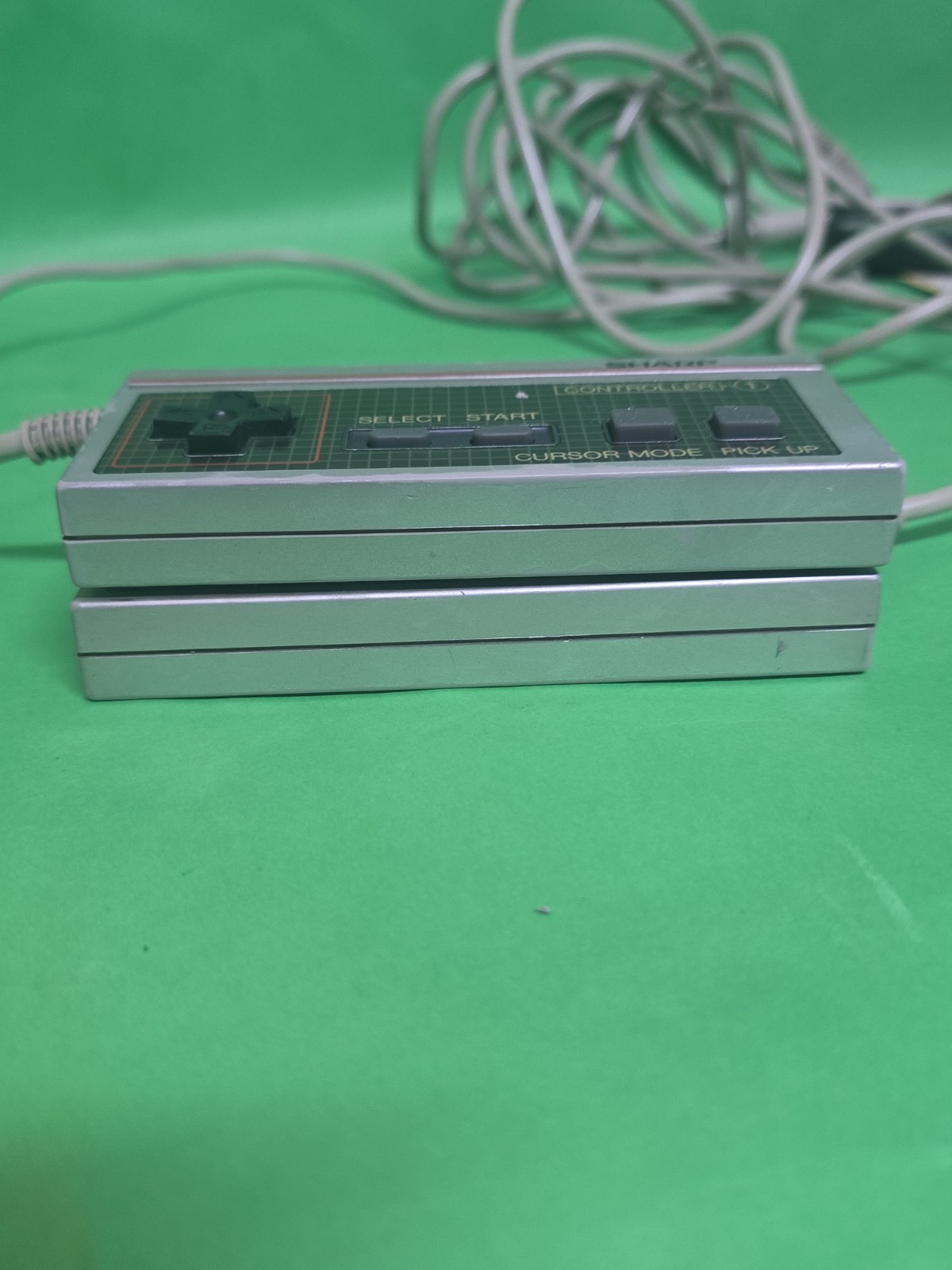 2 x SHARP Nintendo Famicom TV C1 C2 Controller Joystick Vintage Rare Untested