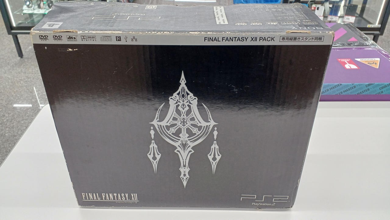 SONY PS2 FF12 SCPH-75000FF Limited Edition Console Boxed Free Shipping 2760-5
