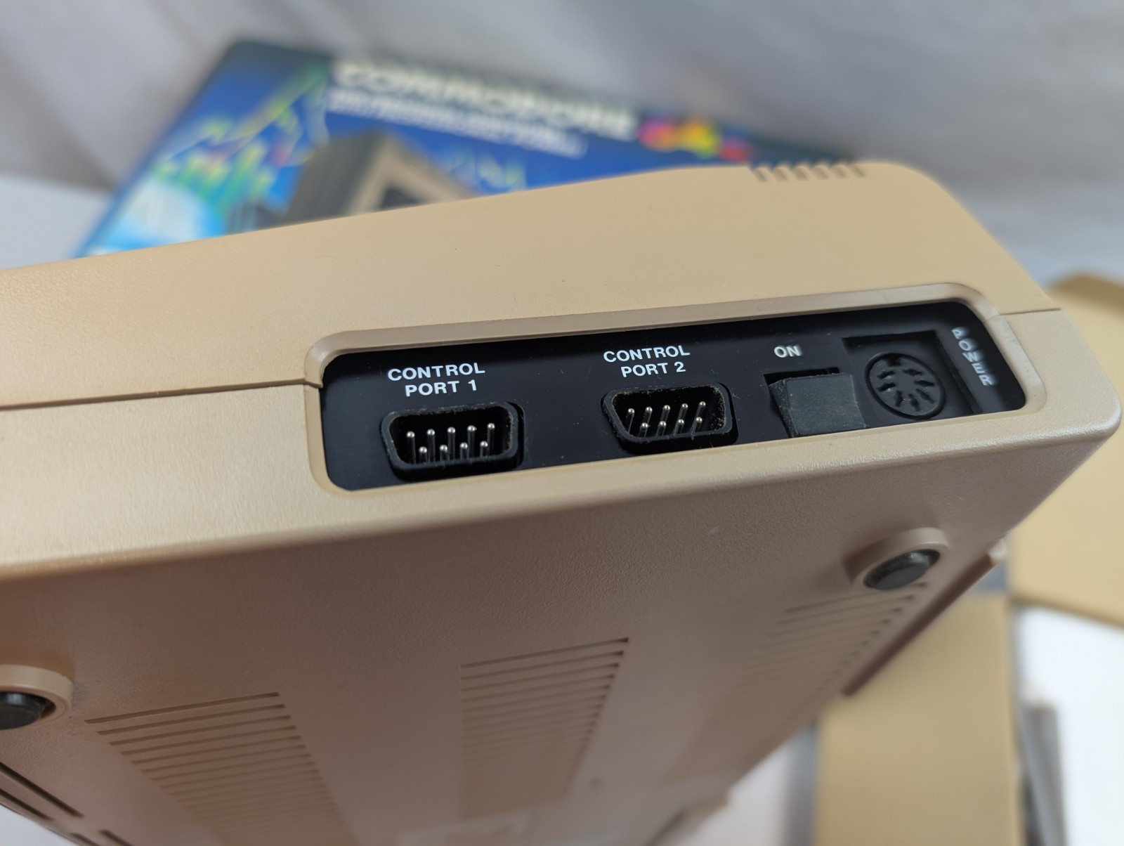 Commodore 64 Computer Untested w/ Box Matching # Manual Vicmodem Cassette 1530
