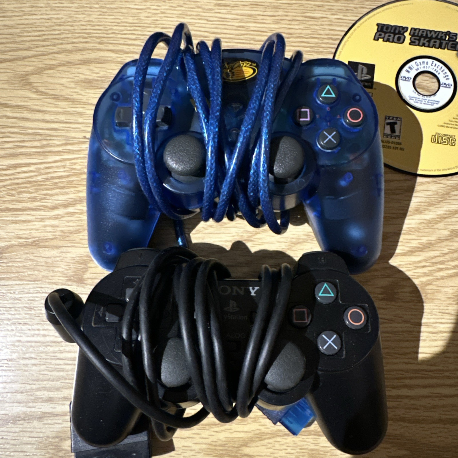 Sony Playstation 2 Fat Console Bundle SCPH-5001 W/ 2 Controllers & 5 Games Works