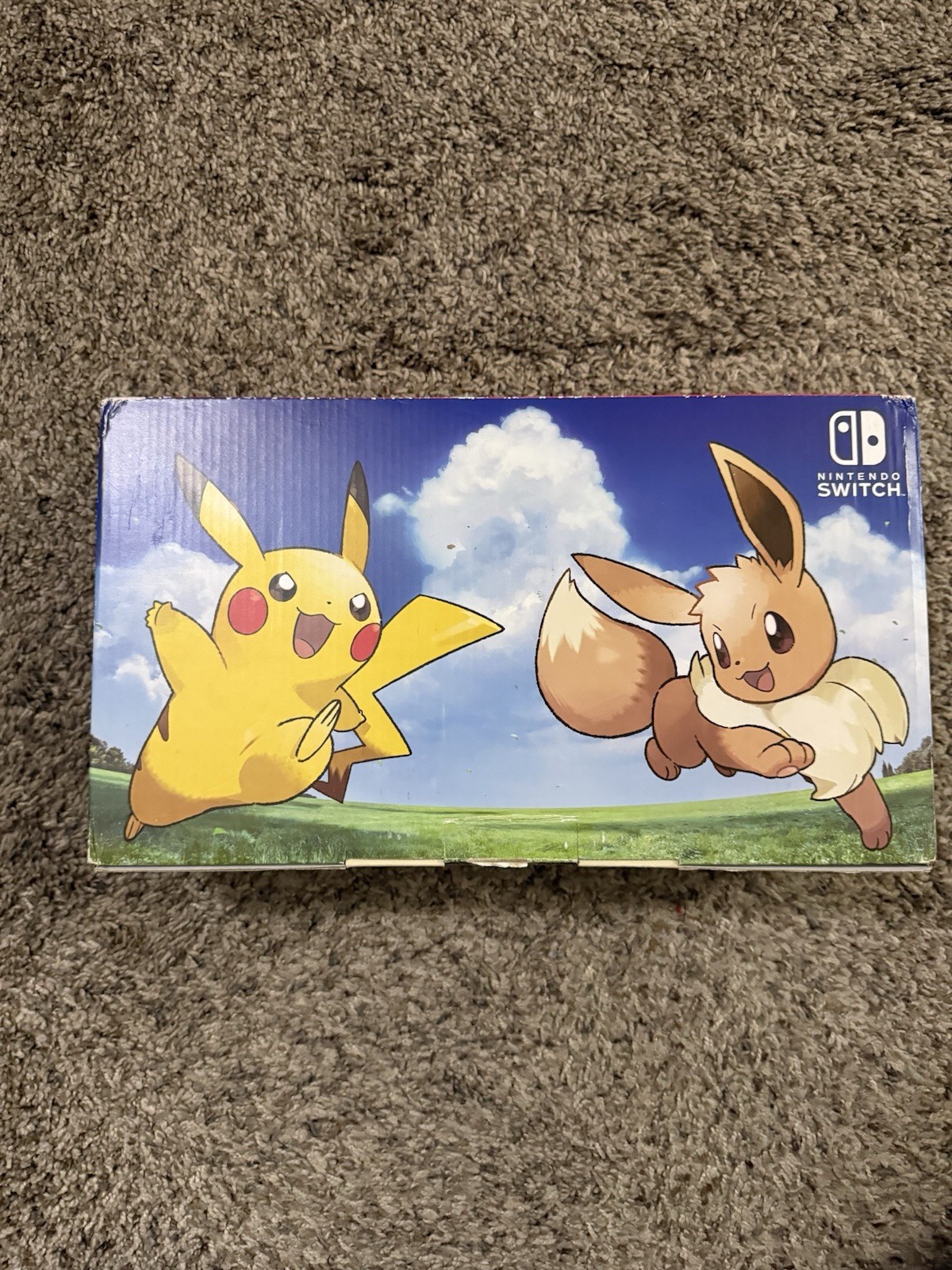 Nintendo Switch Pikachu & Eevee Edition + Pokeball – No Game Code