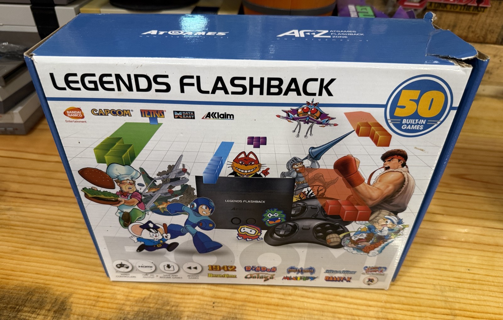 Legends Flashback Console 50 Built-In Games Sega by AtGames HDMI Compatible